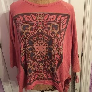 Quarter Sleeve Long T-shirt